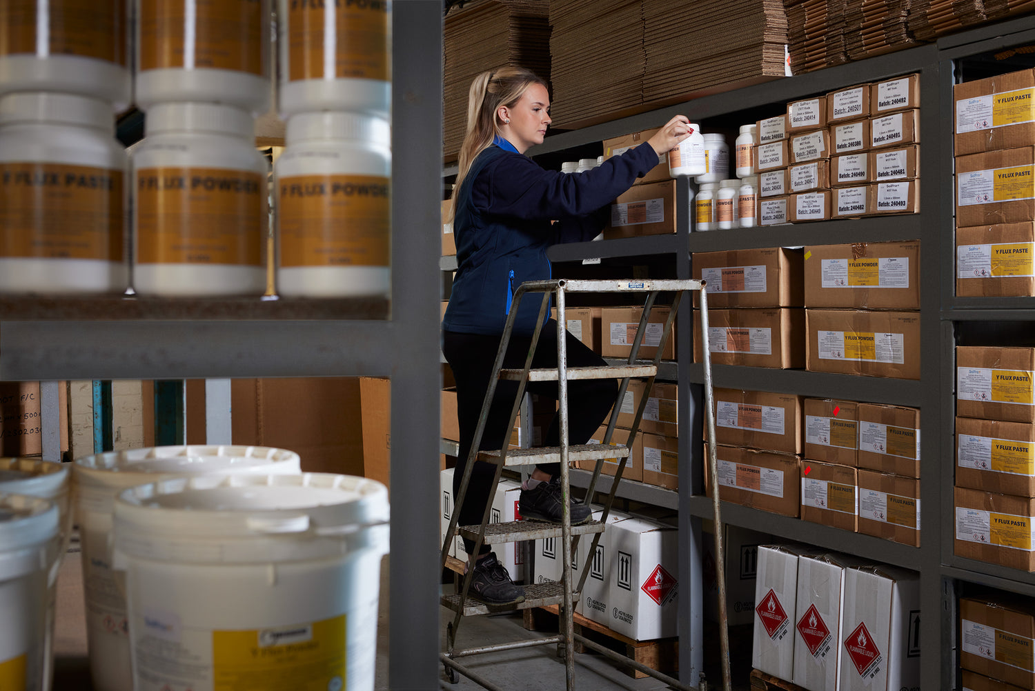 Our warehouse is fully stocked, ensuring quick delivery