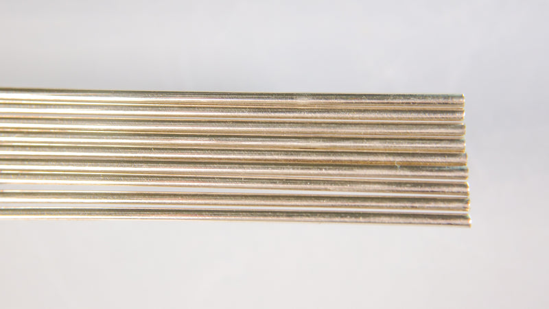 Brazing Alloy: M25T Silver Brazing Rod 1.5mm Dia x 500mm